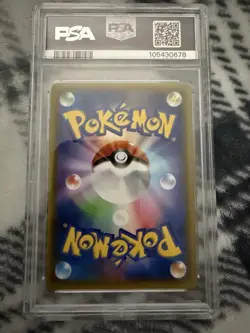 2021 POKEMON JPN PROMO CARD PACK 25TH ANV ED TEAM MAGMA'S GROUDON-HOLO PSA 9 - Image 2