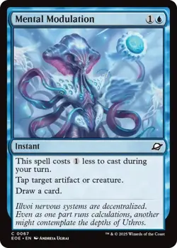 x4 NM (Playset) Mental Modulation, MTG, Edge of Eternities, Magic, 67 - Image 1