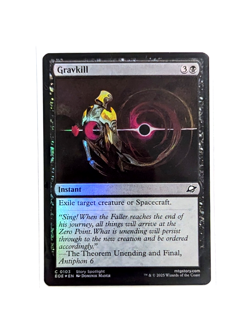 Gravkill C 0103 Story Spotlight FOIL MTG Edge Of Eternities EOE EN NM/M - Image 1