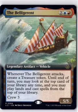 The Belligerent NM/M* EXTENDED The Lost Caverns Of Ixalan 0384 mtg -UnltdCards - Image 1