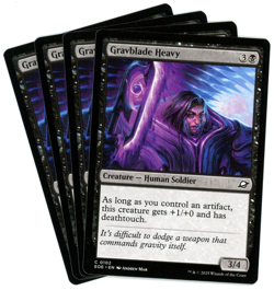 x4 Gravblade Heavy - 0102 - Edge of Eternities - MTG - NM Ships Now - Image 1