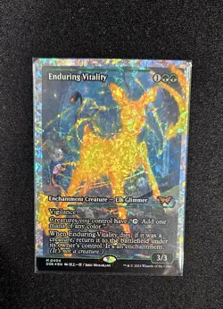 Enduring Vitality [FRACTURED FOIL SHOWCASE] Duskmourn: House of Horror (MTG) NM - Image 2
