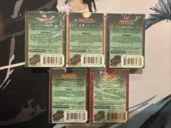 MTG Magic: The Gathering Core Set - 7th Edition Theme Decks Set Of 5 SEALED - Image 2