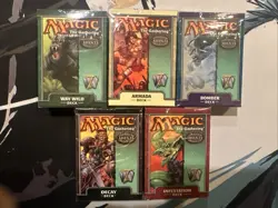 MTG Magic: The Gathering Core Set - 7th Edition Theme Decks Set Of 5 SEALED - Image 1