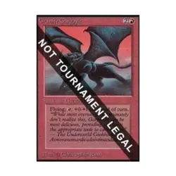 WOTC MtG Collector's Ed Granite Gargoyle (CE) (R) EX - Image 1