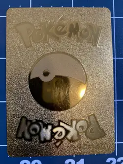 Charizard 4/102 🔥 Pokemon Gold Foil Card Fan Art 🔥 - Image 2