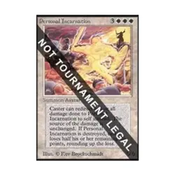 WOTC MtG Collector's Ed Personal Incarnation (CE) (R) EX - Image 1