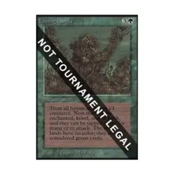 WOTC MtG Collector's Ed Living Lands (CE) (R) EX - Image 1
