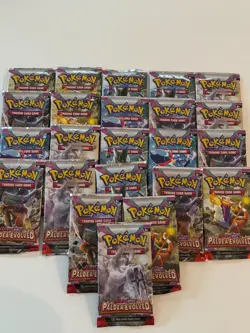 Pokemon Paldea Evolved EMPTY Booster Packs for ART or DESIGN ALL EMPTY - Image 1