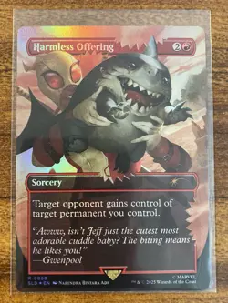 MTG✨HARMLESS OFFERING🌈 FOIL✨Secret Lair Drop MINT RARE BONUS Sorcery UNPLAYED - Image 1