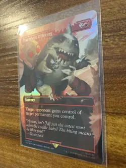 MTG✨HARMLESS OFFERING🌈 FOIL✨Secret Lair Drop MINT RARE BONUS Sorcery UNPLAYED - Image 4