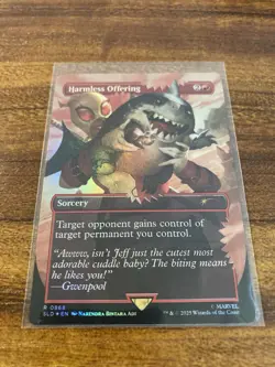 MTG✨HARMLESS OFFERING🌈 FOIL✨Secret Lair Drop MINT RARE BONUS Sorcery UNPLAYED - Image 5