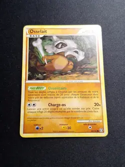 Osselait 60/102 HGSS Triomphe Carte Pokemon FR - Image 1