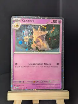 Pokemon TCG Kadabra Pokemon Promos 064/165 Holo Promo Cosmos Holo Rare NM - Image 1