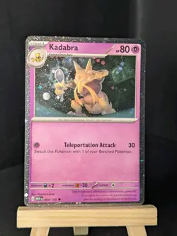 Pokemon TCG Kadabra Pokemon Promos 064/165 Holo Promo Cosmos Holo Rare NM - Image 2