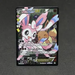 Pokemon SYLVEON EX RC32-32 Holo Generations Set Radiant Collection PACK FRESH NM - Image 3