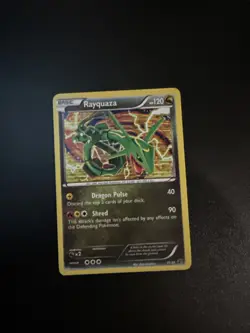 Rayquaza 11/20 HOLO RARE Pokemon BW Dragon Vault TCG Card NM 2012 - Image 1