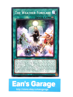 YuGiOh The Weather Forecast 1st Edition MP23-EN099 Dueling Heroes common - MN - Image 1
