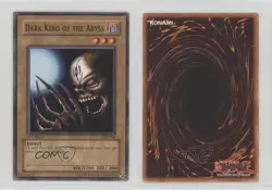 Dark King of the Abyss 1st Ed. YuGiOh Legend Blue Eyes White Dragon #LOB-020 6am - Image 3