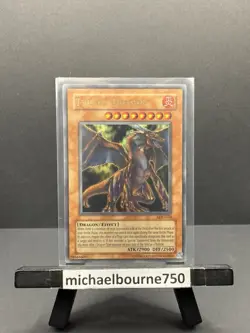 Yugioh Tyrant Dragon Legacy of Darkness LOD-034 Ultra Rare LP - Image 1