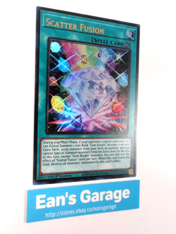 YuGiOh Scatter Fusion 1st Edition MP23-EN140 Dueling Heroes Ultra Rare - MN - Image 2