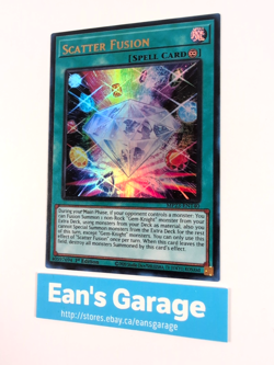YuGiOh Scatter Fusion 1st Edition MP23-EN140 Dueling Heroes Ultra Rare - MN - Image 3