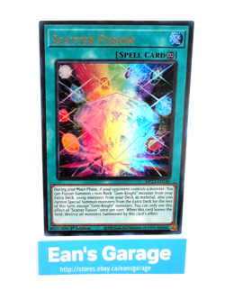 YuGiOh Scatter Fusion 1st Edition MP23-EN140 Dueling Heroes Ultra Rare - MN - Image 4