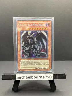Yugioh! LP Red-Eyes Black Metal Dragon - PP01-EN015 - Secret Rare - Unlimited Ed - Image 1