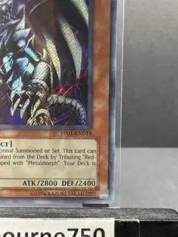 Yugioh! LP Red-Eyes Black Metal Dragon - PP01-EN015 - Secret Rare - Unlimited Ed - Image 5