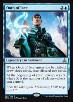 Oath of Jace - Light Play MTG Oath of the Gatewatch - Image 1