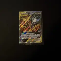 Pokemon Card - Moltres & Zapdos & Articuno GX SM210 Hidden Fates Promo Sealed - Image 1