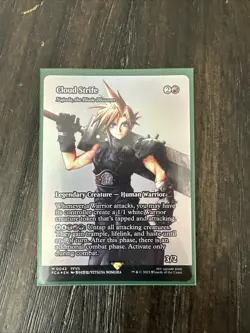 MTG: Final Fantasy Cloud Strife 0042 Mythic Showcase FOIL NM Magic The Gathering - Image 1