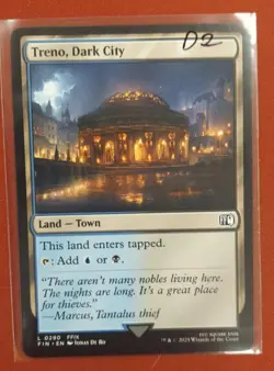 MTG Final Fantasy L Treno, Dark City #0290 - Image 1