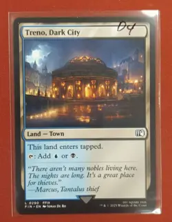 MTG Final Fantasy L Treno, Dark City #0290 - Image 1