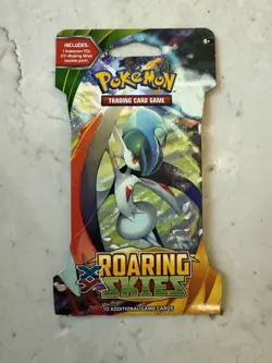 🦄 Pokemon TCG New Sealed XY Roaring Skies Sleeved Blister Booster 🔥 - Image 1