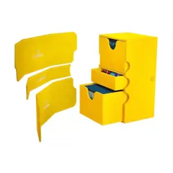 GameGenic Card Storage Stronghold 200 + Convertible Deck Holder XL - Yell New - Image 2