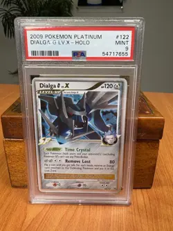 DIALGA G LV.X PSA 9 122/127 HOLO PLATINUM 2009 Pokemon Card - Image 1
