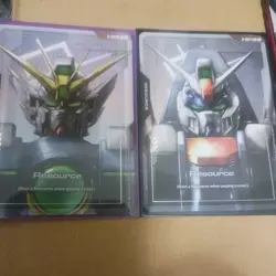 Gundam Card Game R004 C+ Wing Gundam Zero & R007 C+ Duel Gundam Resources - Image 1