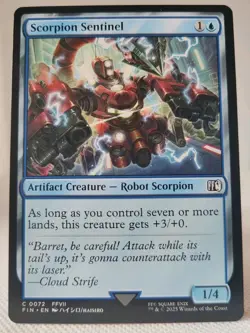 Magic MTG - Scorpion Sentinel - Final Fantasy - NMINT #0072 - Image 1