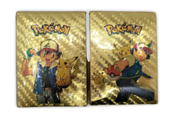 LOT of 2 Boxes of 55 POKEMON GOLD FOIL CARD DECK SEALED Collectible Metallic - Image 3