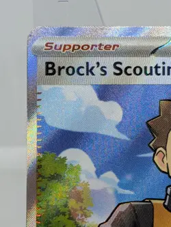 Brock's Scouting Ultra Rare Journey Together Card 179/159 NM Condition - Image 3