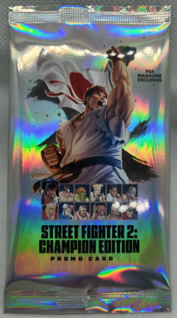 Street Fighter 2: Champion Edition Promo Card PSA Magazine Exclusive Pack - Image 1