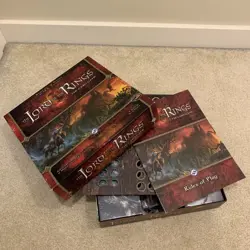 Lord of the Rings LOTR The Card Game LCG Core Set Token Manual Box No Cards - Image 5