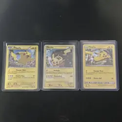 Pokemon TCG 7 Assorted Pikachu And Two Jirachi Holo Rare Cards (9 Card Lot) - Image 4