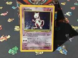 Pokemon TCG Mewtwo Base Set Holo Rare Card 10/102 Pokemon Card - Image 1