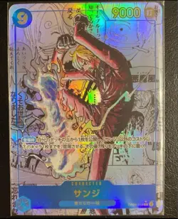One Piece Card Sanji OP06-119 SEC Manga Alt Art Comic Parallel Japanese NM Japan - Image 2