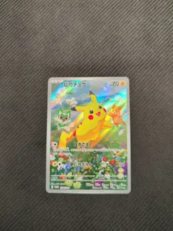 Pikachu - 218/SV-P - Full Art Get Campaign! Promo Japanese - Pokemon Card - NM - Image 1