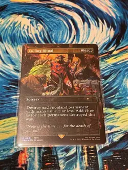 MTG Culling Ritual Foil Promo Final Fantasy English Near Mint from japan - Image 2