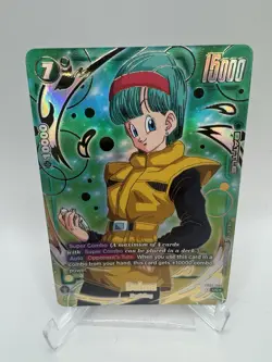 Bulma FB04-068 1st Anniversary Promo Alternate Art Dragon Ball Card Fusion World - Image 1