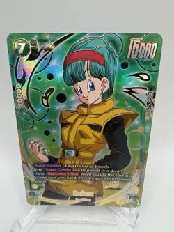 Bulma FB04-068 1st Anniversary Promo Alternate Art Dragon Ball Card Fusion World - Image 2